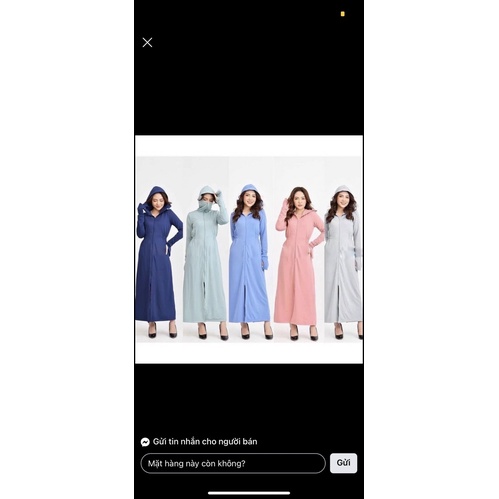 áo chống nắng thân dài cao cấp chống tia uv | BigBuy360 - bigbuy360.vn
