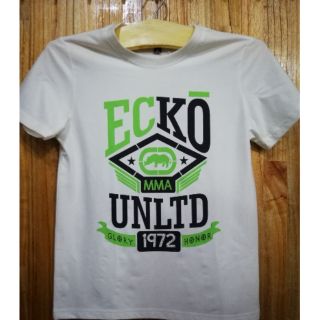 Áo ecko xanh 2 màu y hình 0107