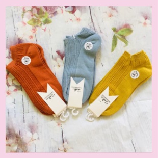 [ BÍT TẤT ] SET 5 ĐÔI TẤT LEN  DỆT KIM MỀM MỊN, ẤM ÁP MÀU TƯƠI SÁNG