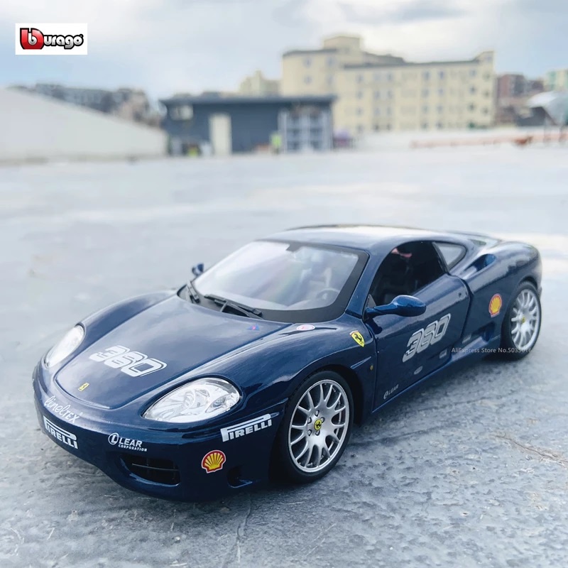 Xe mô hình Ferrari 360 Challenge 1:24 Bburago