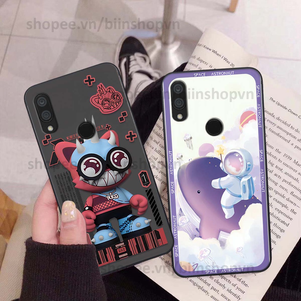 Ốp Xiaomi Redmi 7 phi hành gia vũ trụ space.x siêu đẹp, thời trang