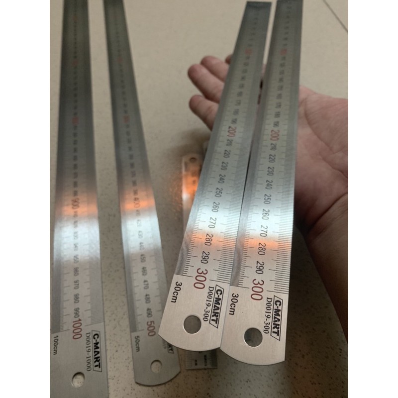 Thước lá C-MART D0019 D0019-150  D0019-300 D0019-500  ngoisaoleloi1808