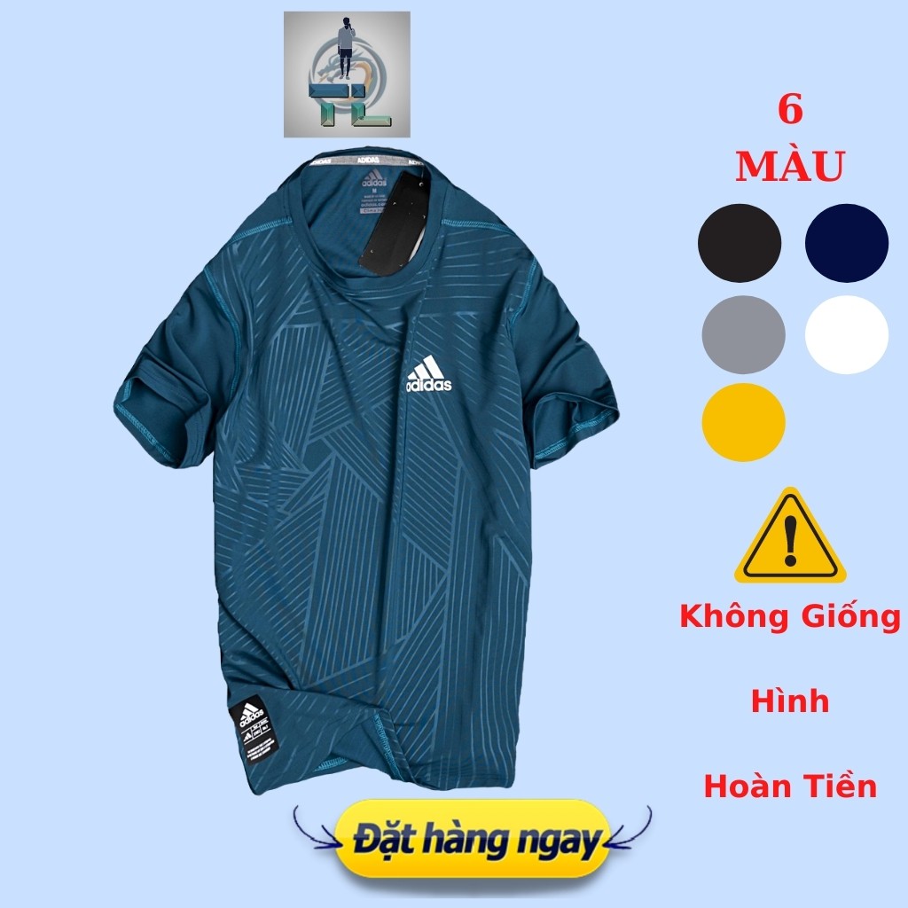 Áo thun lạnh thể thao tập nam co giãn 4 chiều mặc ở nhà đi chơi dạo phố tập gym chạy bộ free size 6 màu lựa chọn AT10