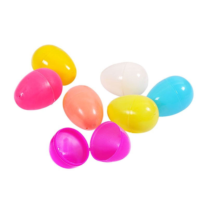 Set 12 Trứng Phục Sinh Bằng Nhựa Ốp