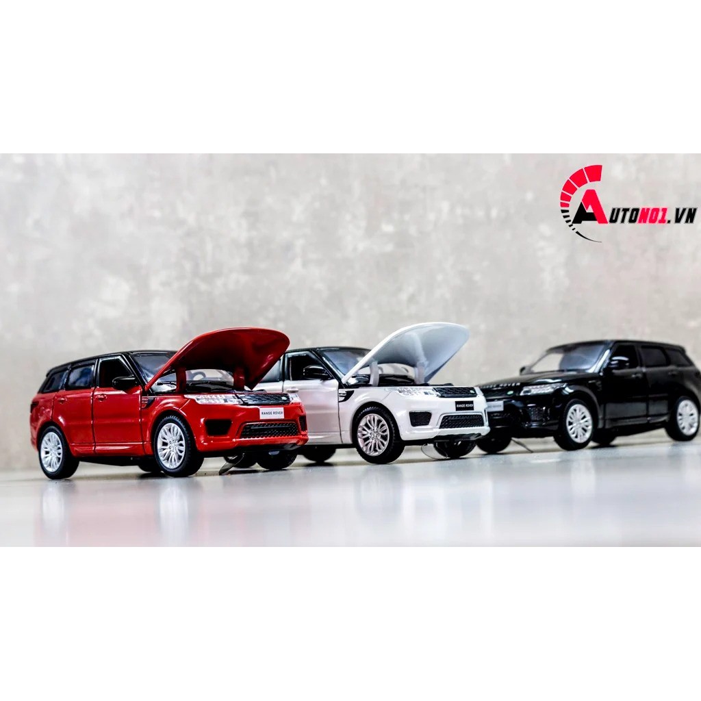 MÔ HÌNH XE LAND ROVER RANGE ROVER SPORT WHITE 1:32 JACKIEKIM 7624