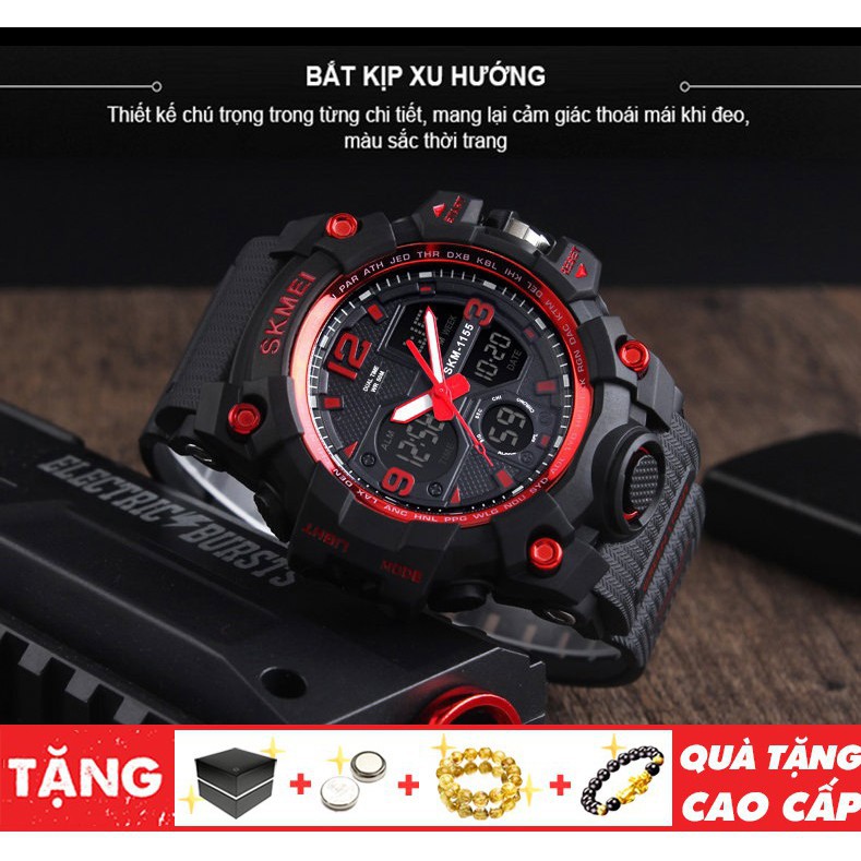 Đồng Hồ Thể Thao Nam SKMEI Kim Điện Tử Đa Chức Năng, Chống Va Đập, chống nước, Siêu Bền -Duong.watches | BigBuy360 - bigbuy360.vn