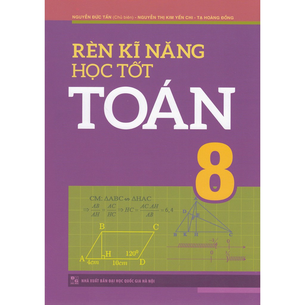 [ Sách ] Rèn Kĩ Năng Học Tốt Toán 8  - Tặng Kèm Móc Khóa Hoặc Sổ Ngẫu Nhiên