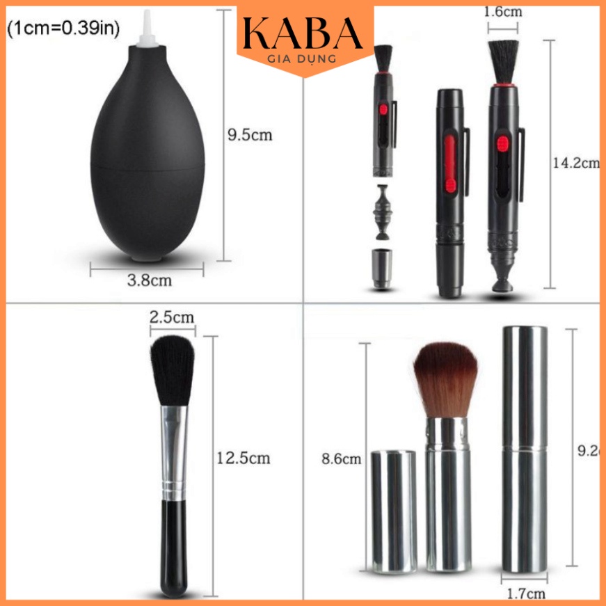 Bộ Dụng Cụ Vệ Sinh Máy Ảnh Chuyên Nghiệp Sử Dụng Tiện Dụng KABA