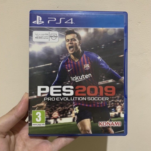 Quả Bóng Đá Pes 2019 Ps4 Playstation Ps 4 Pro Evolution 19 Cass2019 Pes19 Socer 11