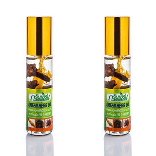 Dầu Lăn Thảo Dược Green Herb 8ml Thái Lan