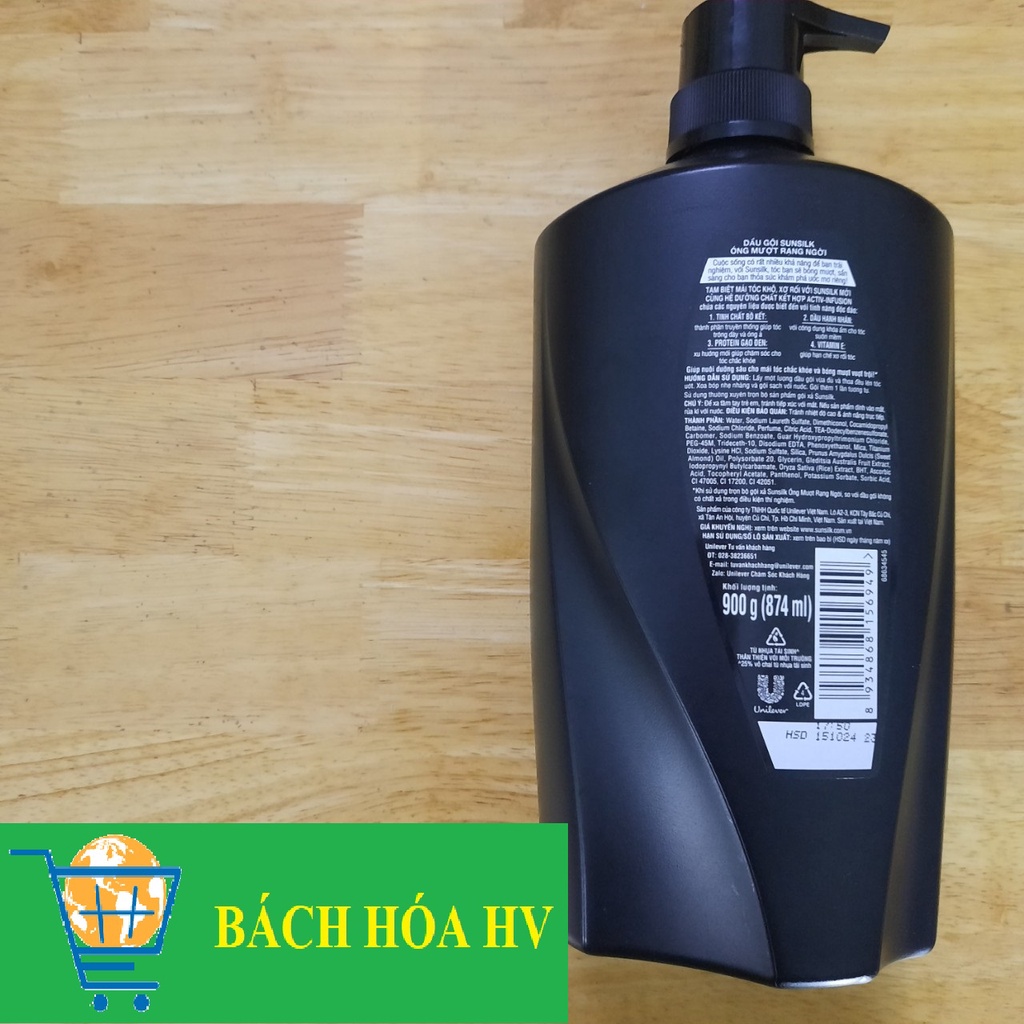 Dầu Gội SUNSILK 900g - BACH HOA HV
