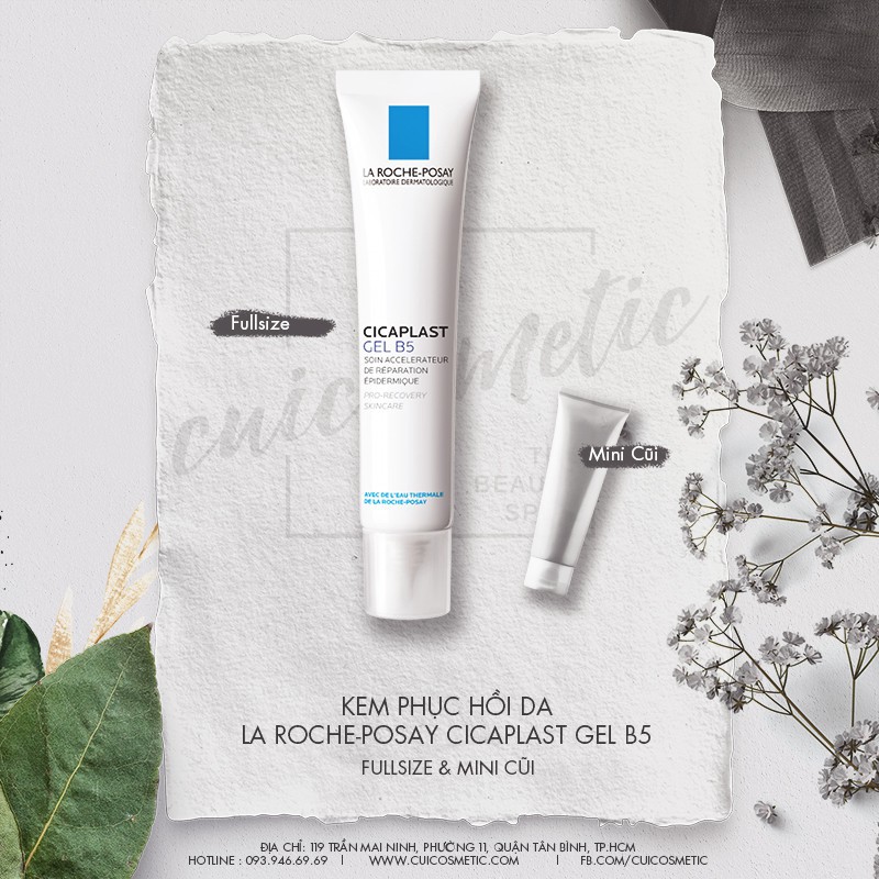 Kem Dưỡng La Roche Posay Cicaplast Gel B5 Giảm Sẹo Thâm, Phục Hồi Da
