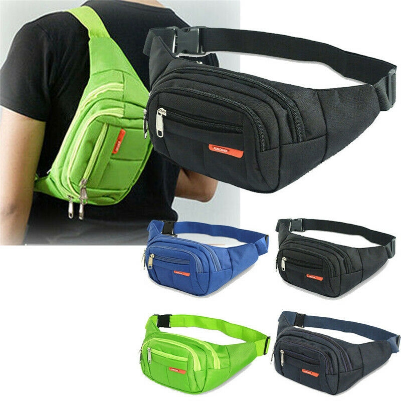 Travel Hiking Bag Pack Belt Money Pouch Wallet Fanny Men Women Waist Bum Bag