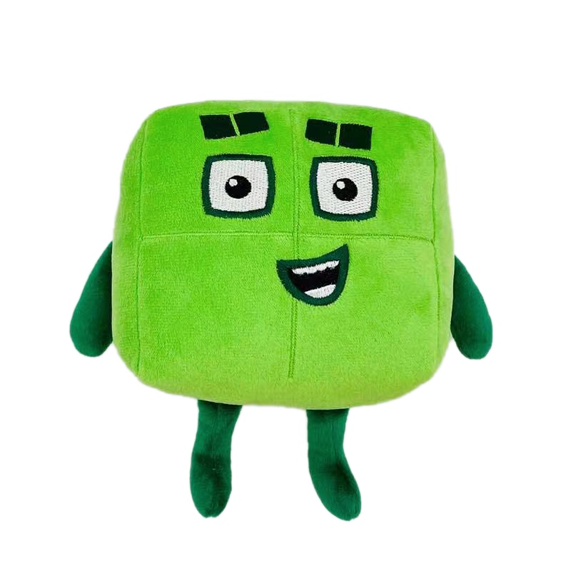 Búp bê nhồi bông hình nhân vật phim Numberblock dễ thương thích hợp làm quà tặng cho trẻ em