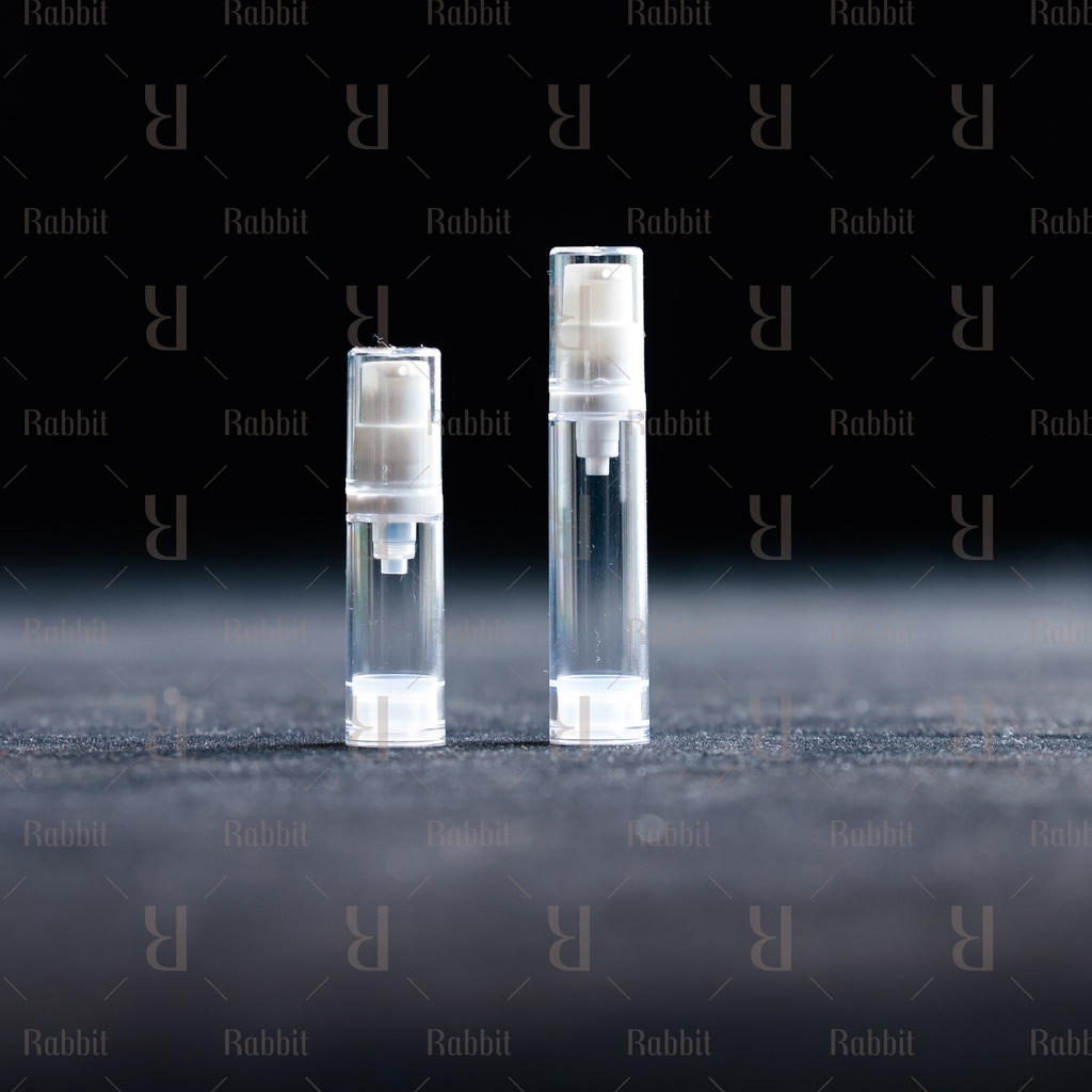 Chai lọ nhỏ giọt hút chân không trong suốt Rabbit Lab 5ml, 10ml, 15ml, 30ml, 50ml, 100ml