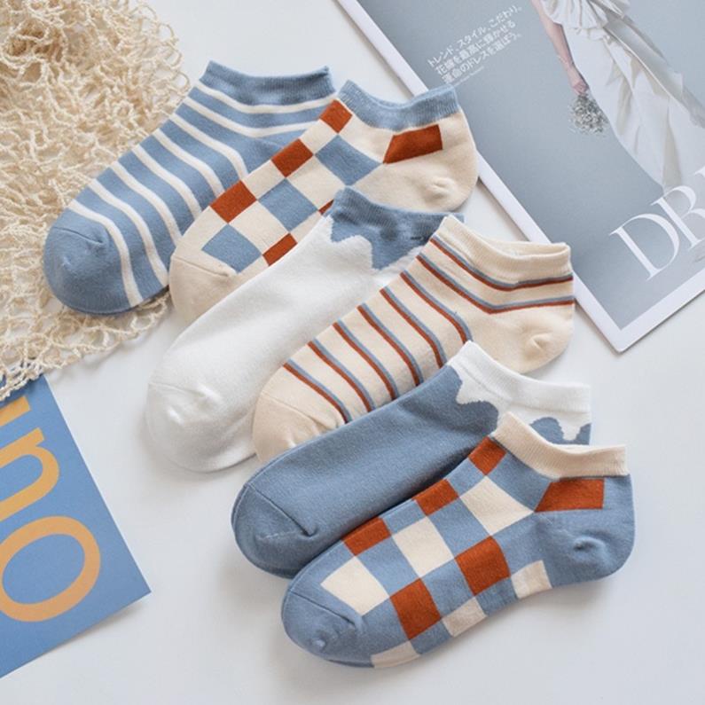 Tất Caro cổ ngắn nam nữ Cradin chất vải cotton co giãn bốn chiều thoáng khí tt7