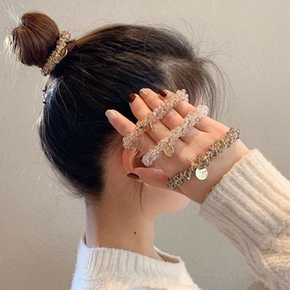 Dây cột tóc đính đá lấp lánh