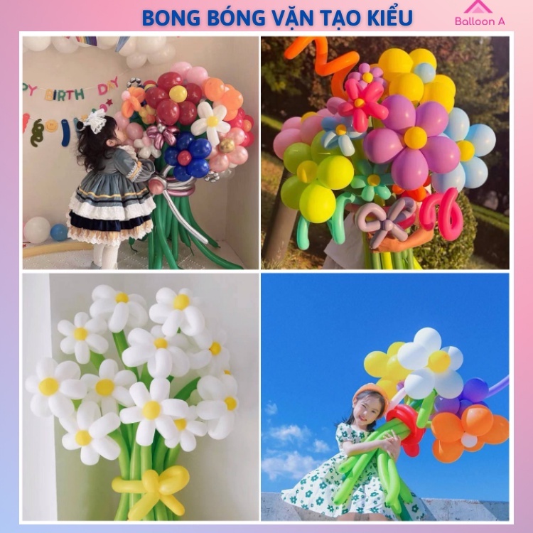 Bóng bay dài tạo hình nghệ thuật