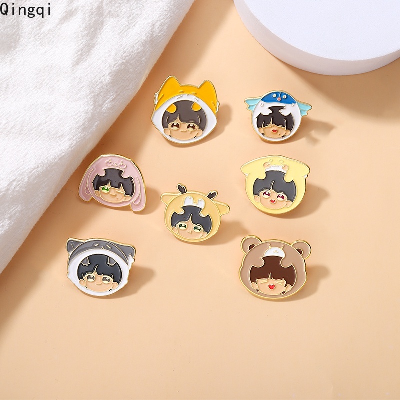 Ghim cài áo MISS ZOE bằng kim loại tráng men thời trang hỗ trợ làm quà tặng cho fan hâm mộ youth league tnt