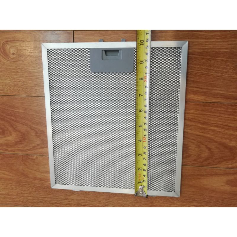 LƯỚI LỌC MỠ MÁY HÚT MÙI 23.3 x 25.7 cm - TẤM LỌC NHÔM MÁY HÚT MÙI - LƯỚI LỌC NHÔM MÁY HÚT MÙI