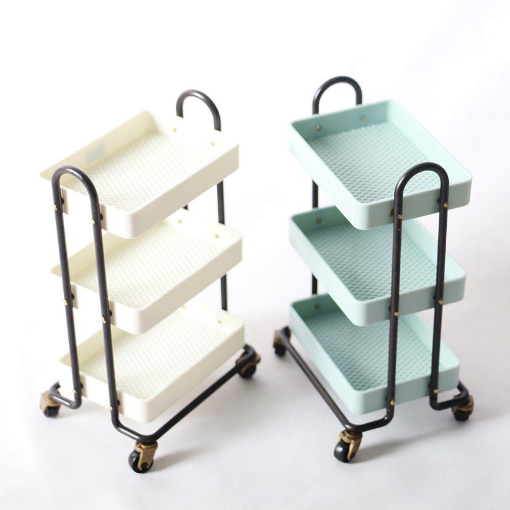 Kệ Sách Trưng Bày Mô Hình Xe Đẩy Em Bé Trang Trí Nhà Búp Bê