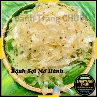 Bánh tráng sợi mỡ hành trộn loại 1 siêu ngon - bánh tráng trộn mỡ hành - chubi