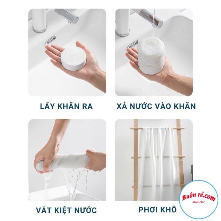 Khăn tắm nén du lịch kt 70x140cm