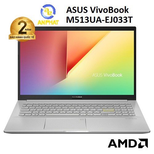 Laptop Asus VivoBook M513UA-EJ033T (Ryzen 7-5700U | 8GB | 512GB | AMD Radeon | 15.6 inch FHD | Win 10 | Bạc) | BigBuy360 - bigbuy360.vn