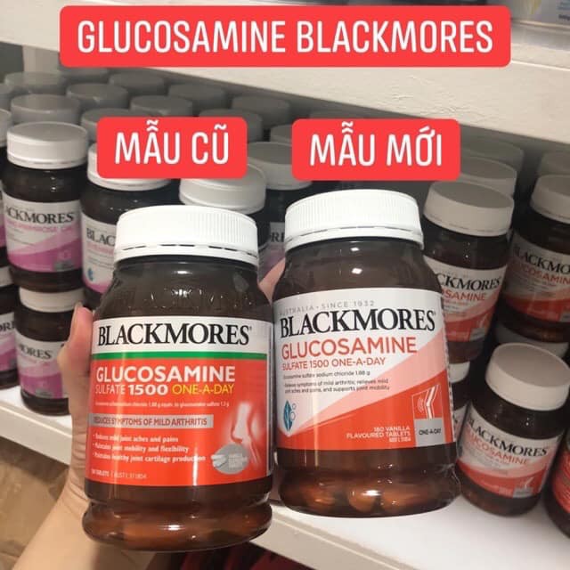 Blackmores Glucosamine Sulfate 1500mg One-A-Day 150 Tablets 180 viên