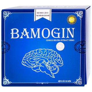 BAMOGIN – Viên uống tăng tuần hoàn não, cải thiện trí nhớ