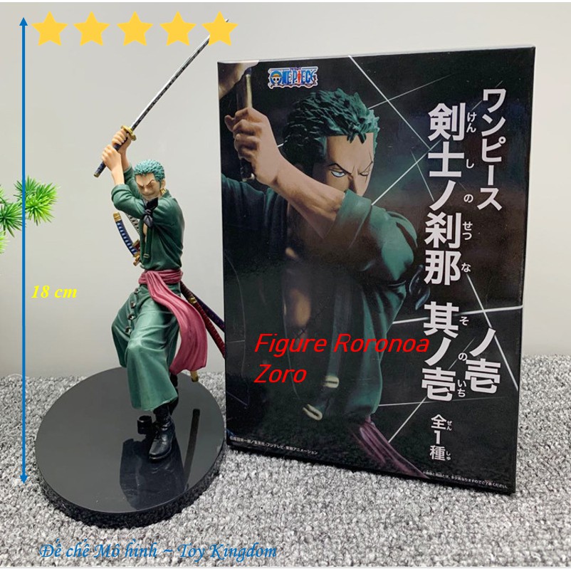 Mô Hình Roronoa Zoro Vol.1 Kenshi cầm kiếm cao 18cm Figure Mô hình One Piece [Giảm thêm 5% đơn 200k Mã LUCKY]