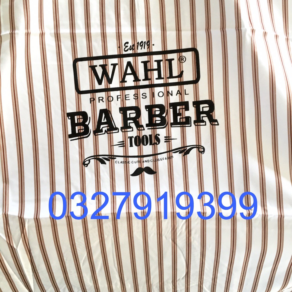 ✅Freeship✅ Áo choàng cắt tóc , khăn choàng cắt tóc BARBER ( khăn to 1m50 x 1m45 )