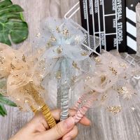 Bờm nơ cho đính lấp lánh cho bé gái