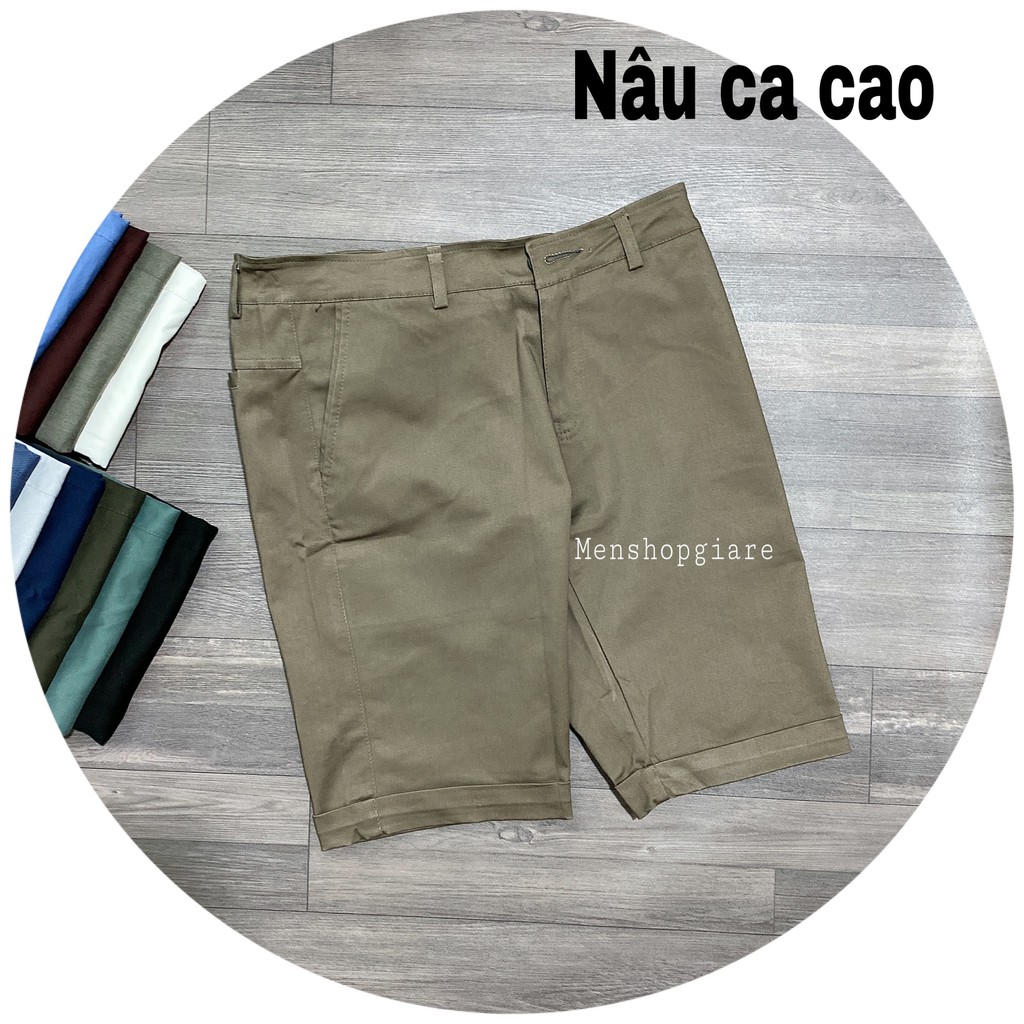 QUẦN SHORT KAKI NAM CO GIÃN | BigBuy360 - bigbuy360.vn