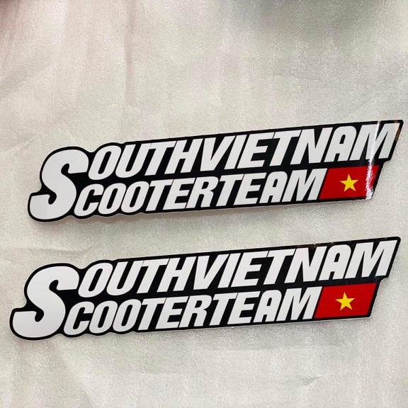 Tem Dán SouthVietNam Trang Trí Cho Tất Cả Các Dòng Xe