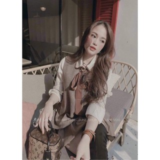 SÉT ÁO DẠ SƠ MI CỔ NƠ ❌HOT HIT❌