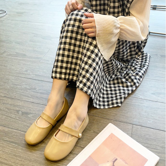 [SẴN 1 SỐ SIZE] GIÀY BÚP BÊ NỮ QUAI ĐÍNH HẠT | BigBuy360 - bigbuy360.vn