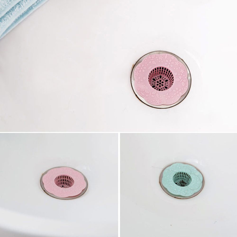 Set 2 / 6 Lưới Lọc Rác Chống Tắc Nghẽn Tiện Dụng Cho Bồn Rửa Chén / Phòng Tắm