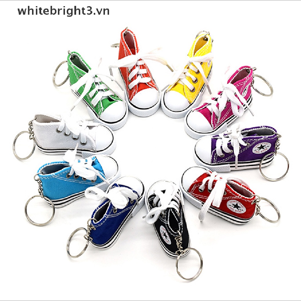 % Bady &amp; toy% Đồ Chơi% Giày Thể Thao Canvas Mini Móc Khóa Búp Bê Giày Thể Thao Vui Nhộn Quà Tặng