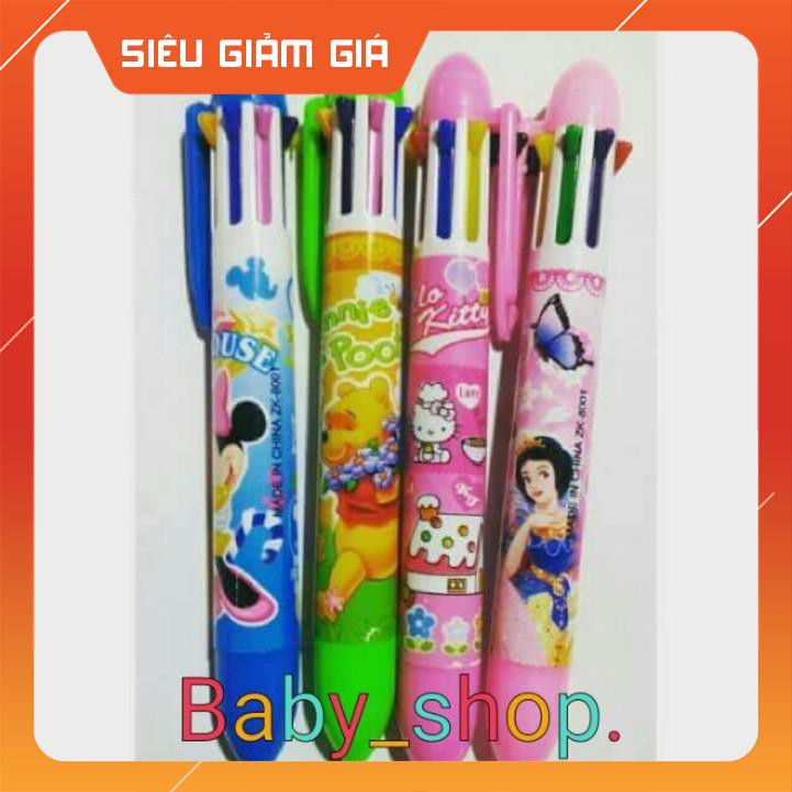 BÚT BI BẤM NHIỀU MÀU