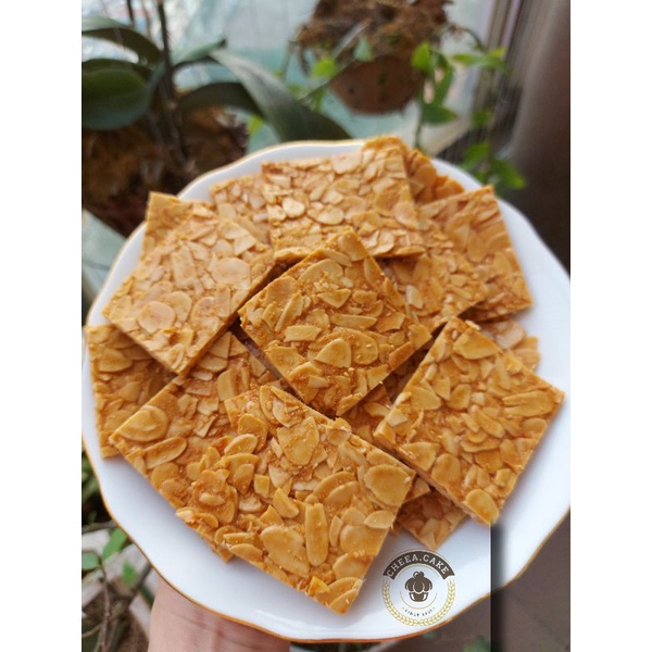 Bánh Ngói Hạnh Nhân Healthy Món Ăn Vặt Bổ Dưỡng Cho Cả Trẻ Em Và Bà Bầu - Cheea