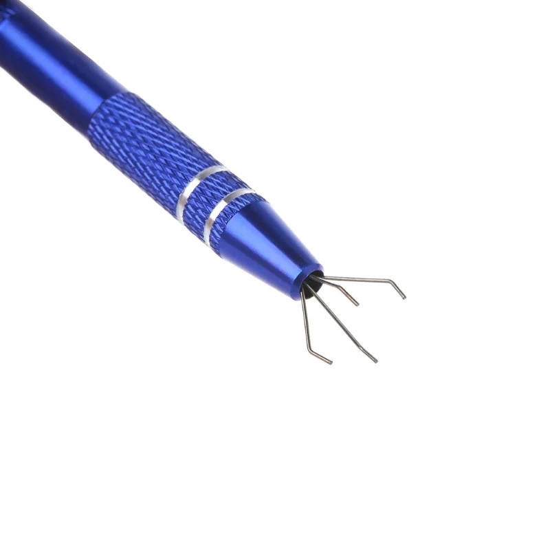 Nhíp 4 chân stem picker | Bút gắp stem dùng để lube switch - Stem holder