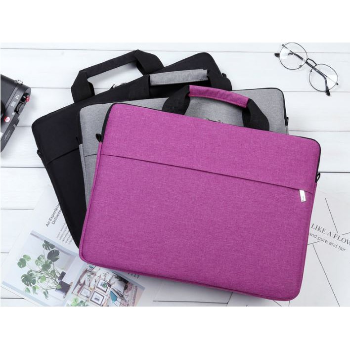 Túi chống sốc Macbook 15,6 inch cao cấp , túi vải đủ màu chống nước bền đẹp và lớp lông mút hai bên bảo về Laptop Ipad