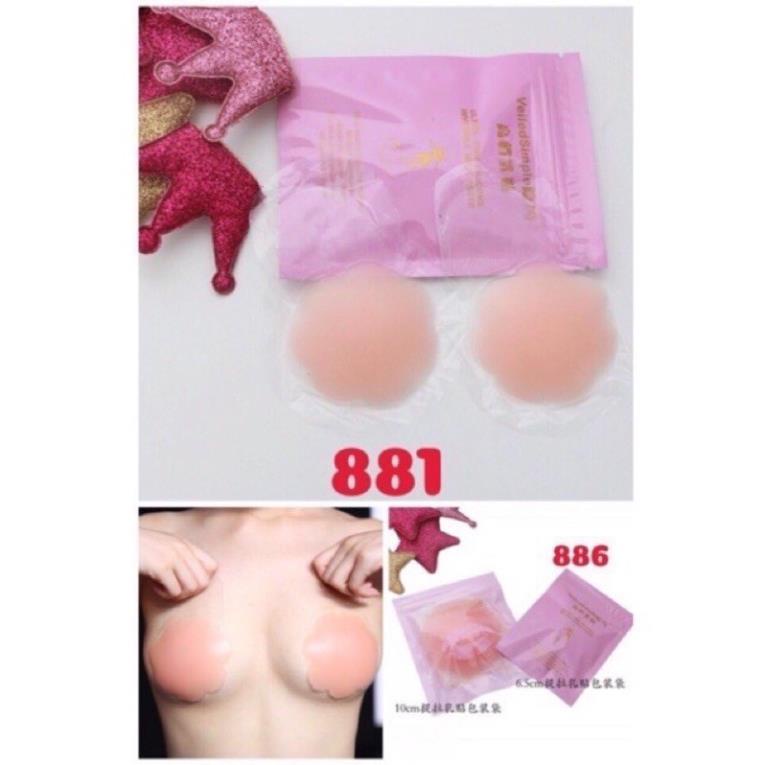1 đôi dán nâng ngực silicon - chống chảy ngực - LADY