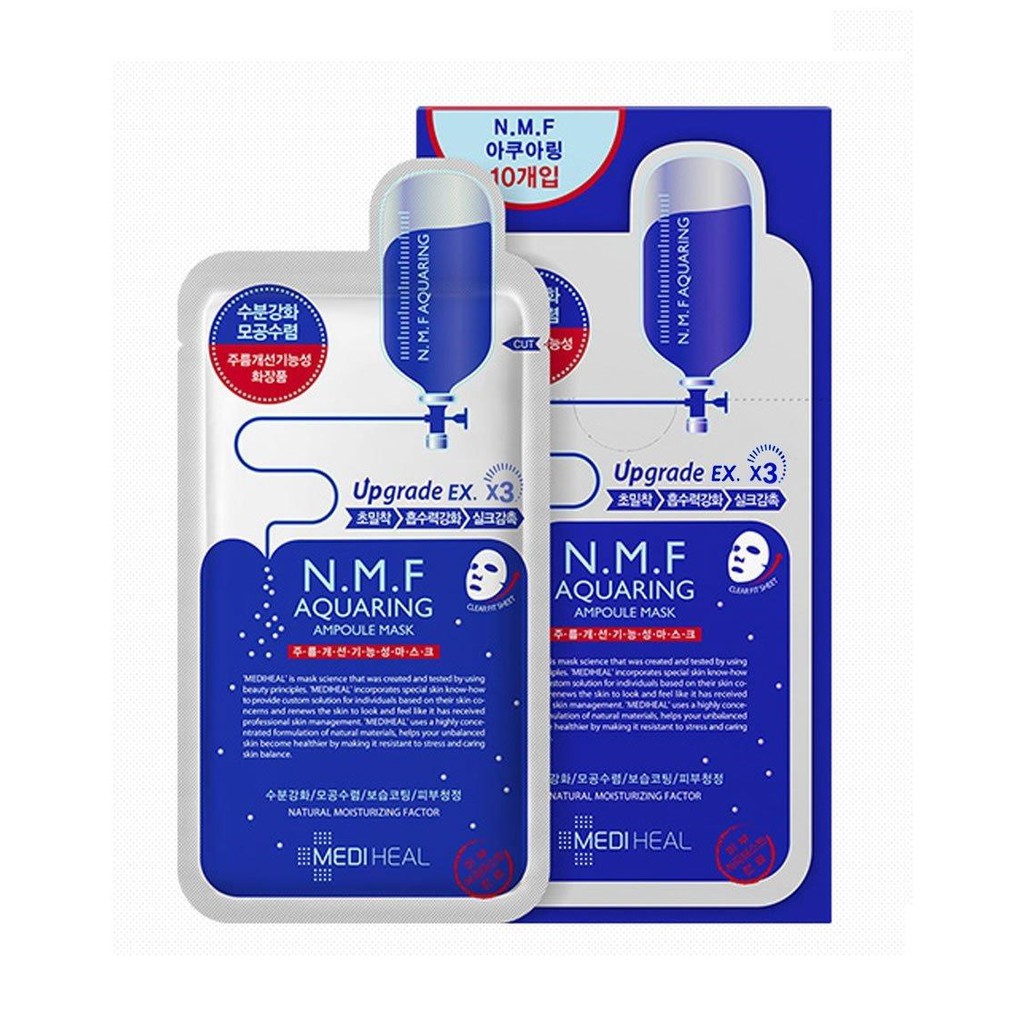 [CHÍNH HÃNG] Bộ 10 Gói Mặt Nạ Dưỡng Da Mediheal Essential Mask