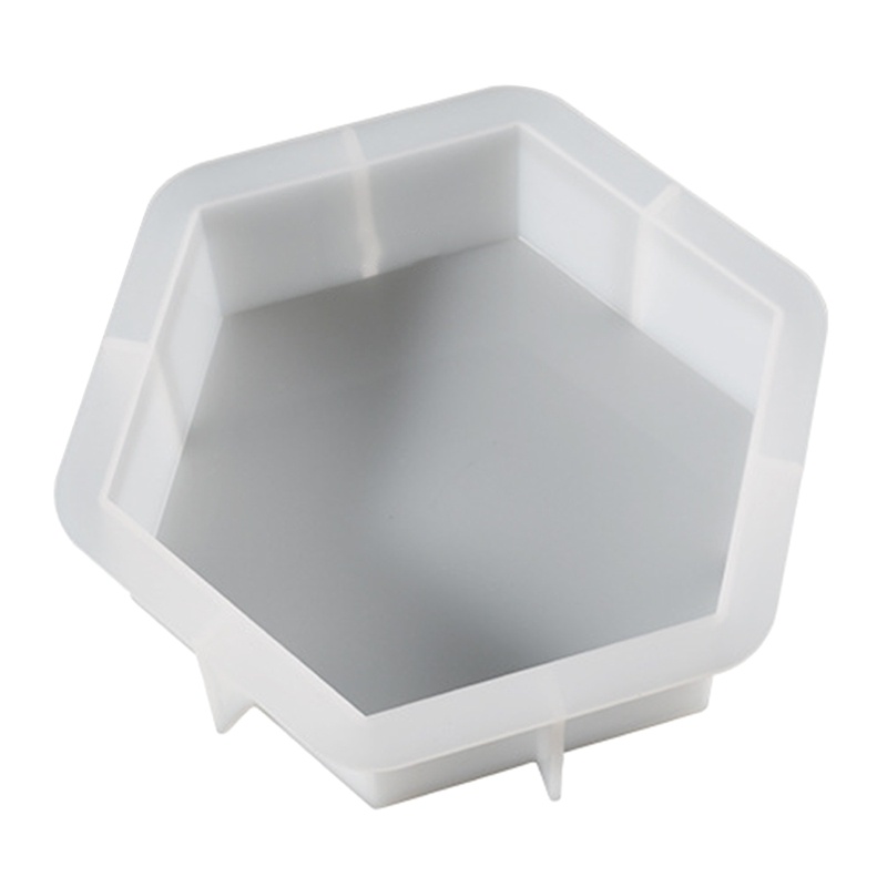 Khuôn Silicone Hình Lục Giác Làm Hoa Để Bàn Trang Trí