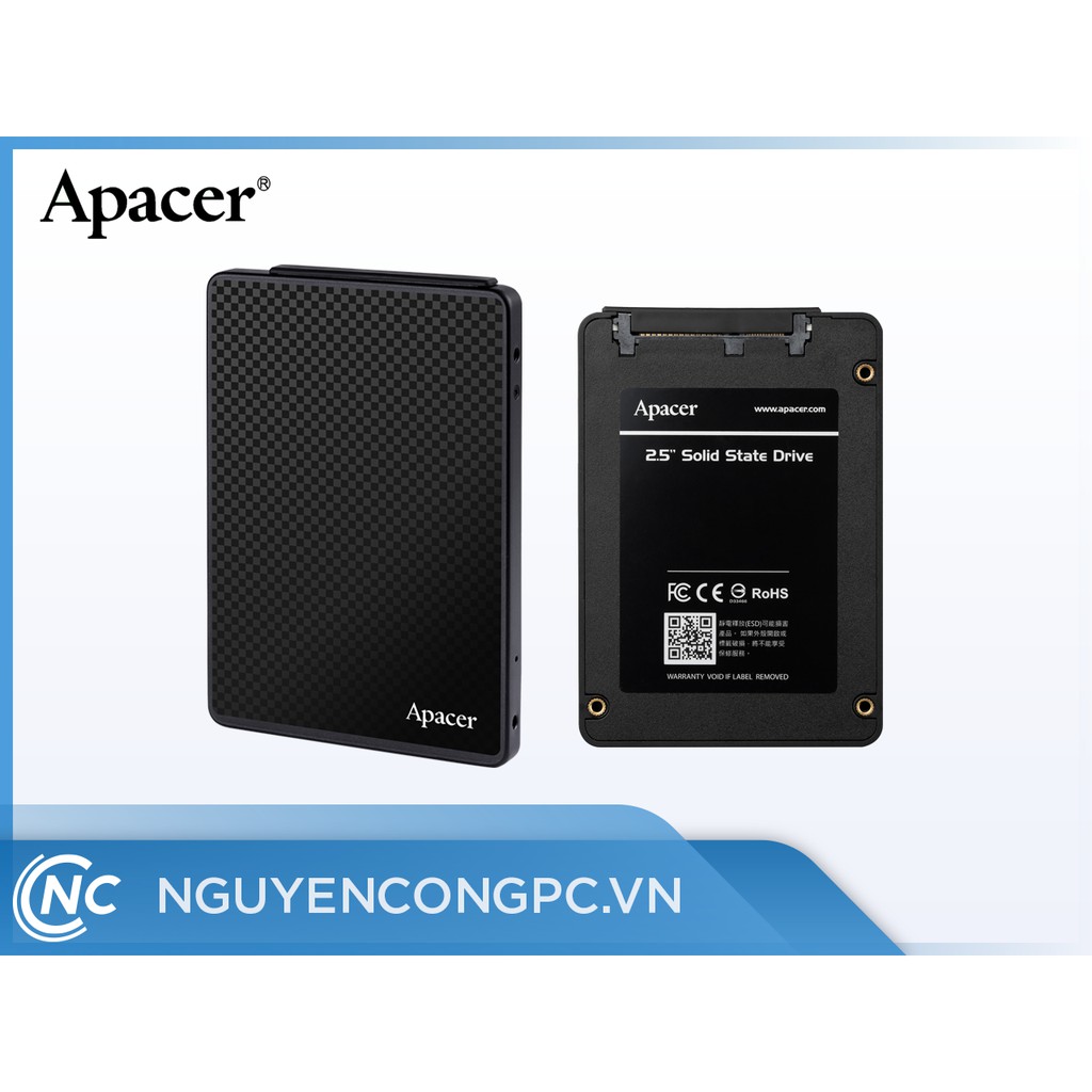 Ổ cứng SSD Apacer AS450 - 240GB Sata III 2.5" | Đọc: 550MB/s, Ghi: 520MB/s ( Mới, Bảo Hành 36 Tháng )