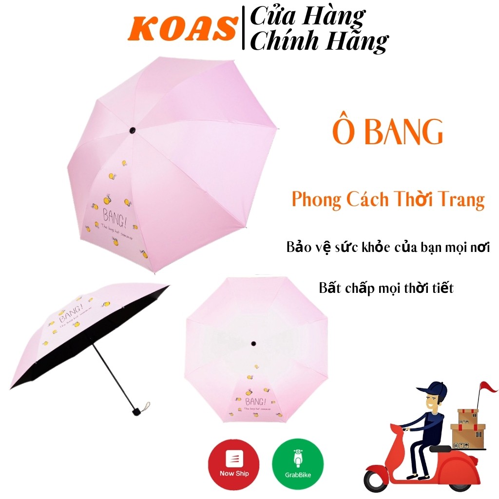 Dù Che Mưa Nắng 24 nan Hàn Quốc Chống Tia Tử Ngoại Bảo Hành 1 Đổi 1