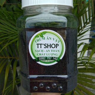 Hũ 500gr - hũ 1kg hạt é sạch Ninh thuận