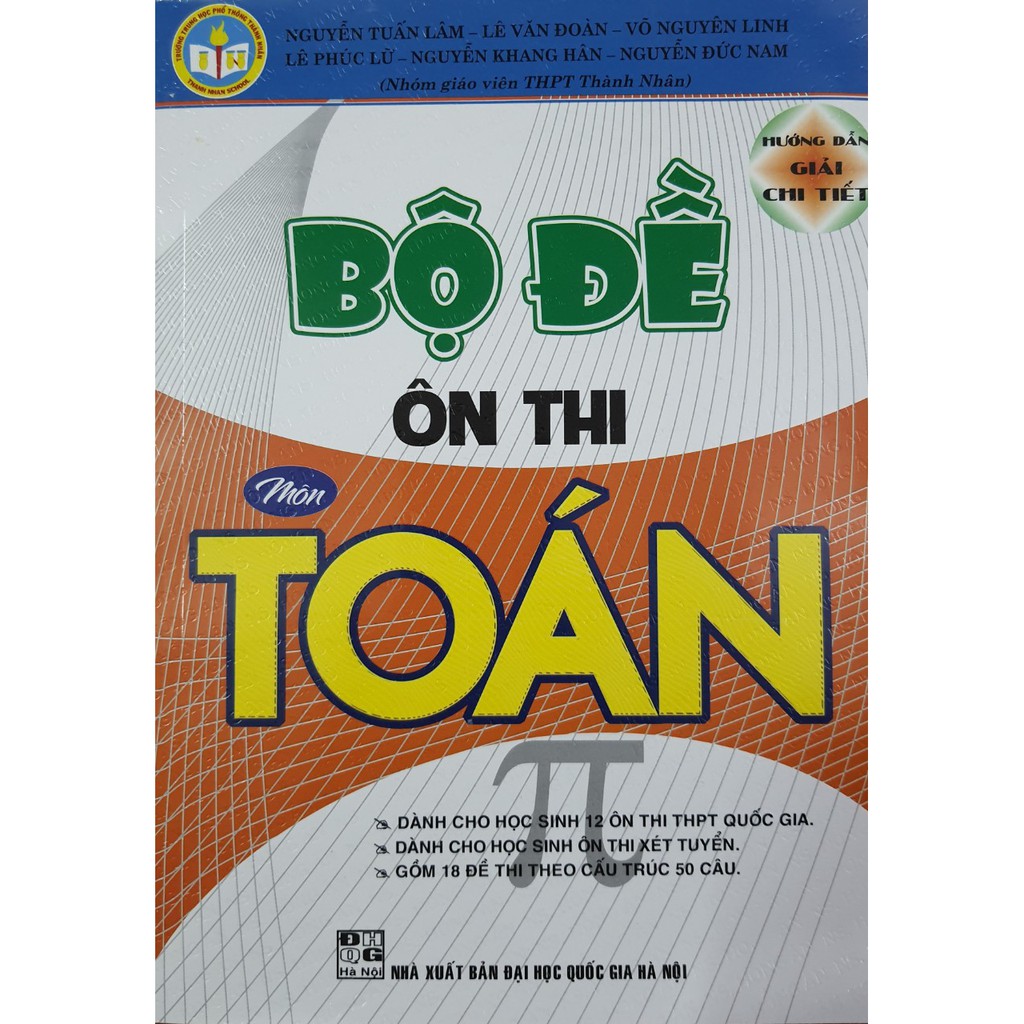 Sách - Bộ đề ôn thi môn Toán